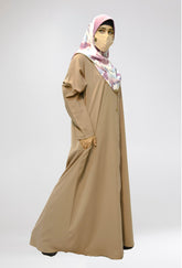Wool Pitch Coat Abaya